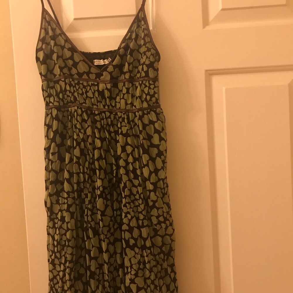 Zara collection chiffon dress